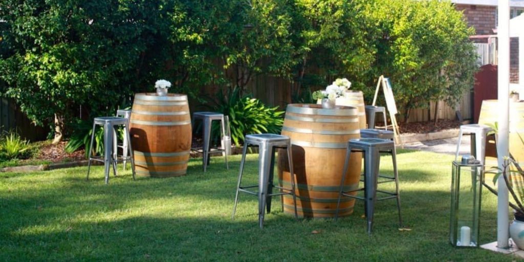 Wine Barrels Ideas for Engagement Parties